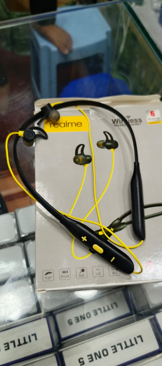 Realme Wireless Stereo Neckband Headset – Bluetooth 5.0