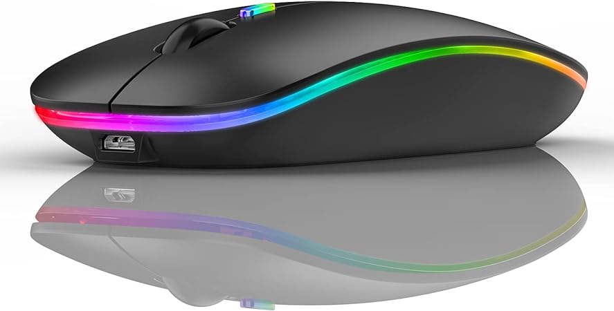 Hp W10 Wireless Rgb Mouse