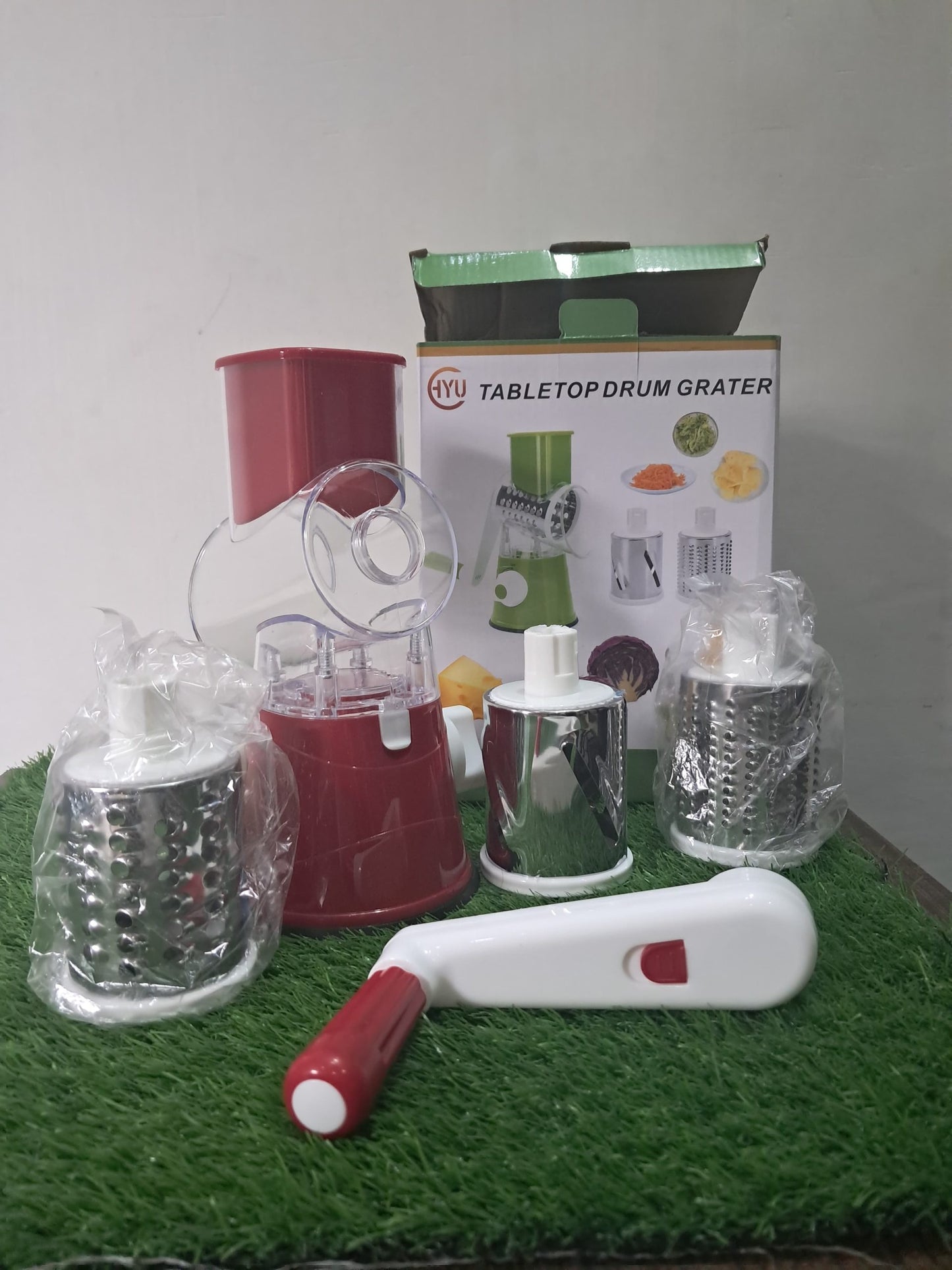 Tabletop Drum Grater