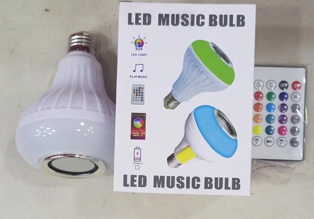 LED Bulb With Speaker