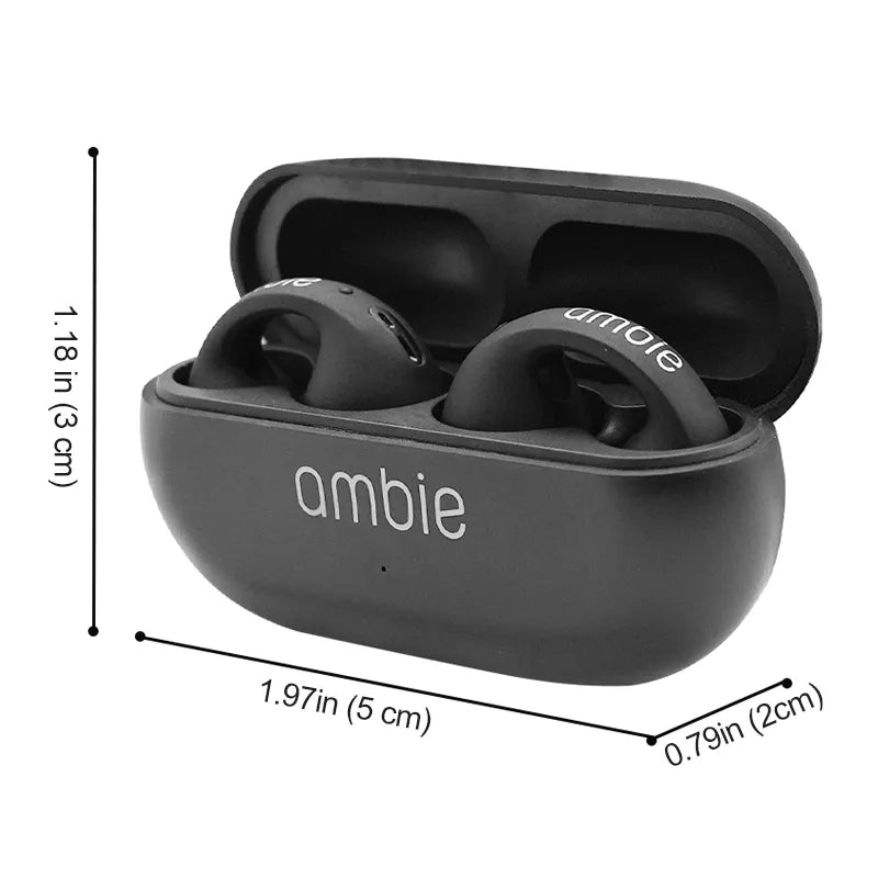 Ambie Wireless Ear Clip Headphones (random color)