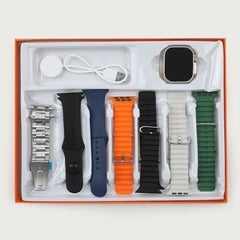 Y20 Ultra Sports Version Smart Watch | 7 + 1 Strap Smart Watch – Random Color