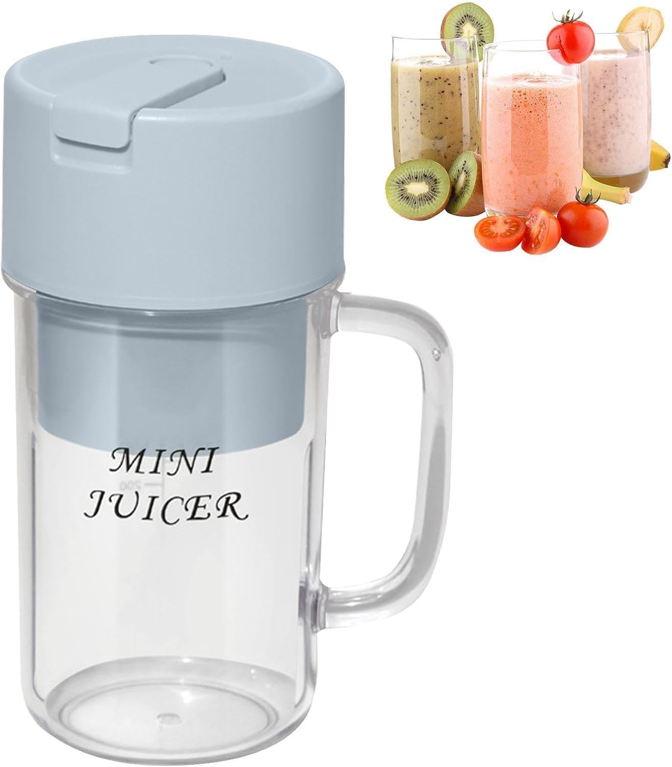 Portable Mug Juicer Blender - With Straw