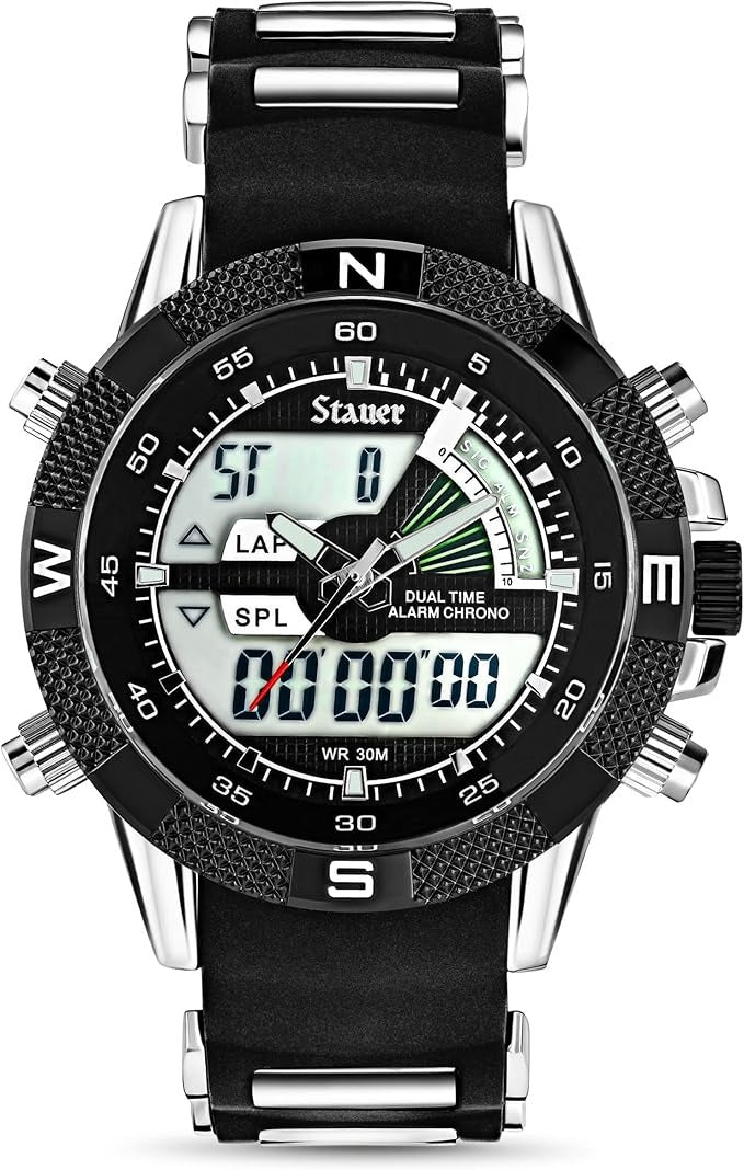 Besnew Original Digital Quartz Watch - Men's