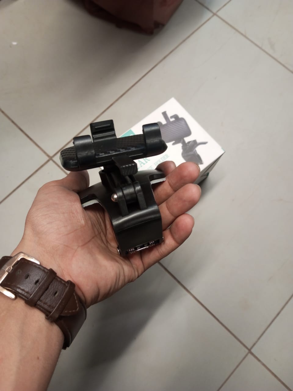 Car Smart Phone Holder – 360 Free Spin (Foldable)