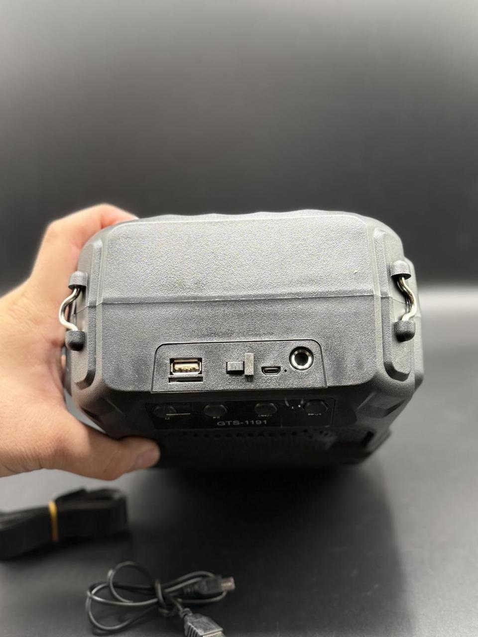 Gts-1191 10w Wireless Portable Bluetooth Speaker With 6.5″ Subwooferm - 1200mah Battery