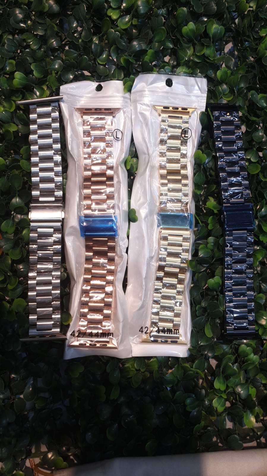 Iwatch Stainless Steel Rolex Style Chain Strap - Metal (random color)