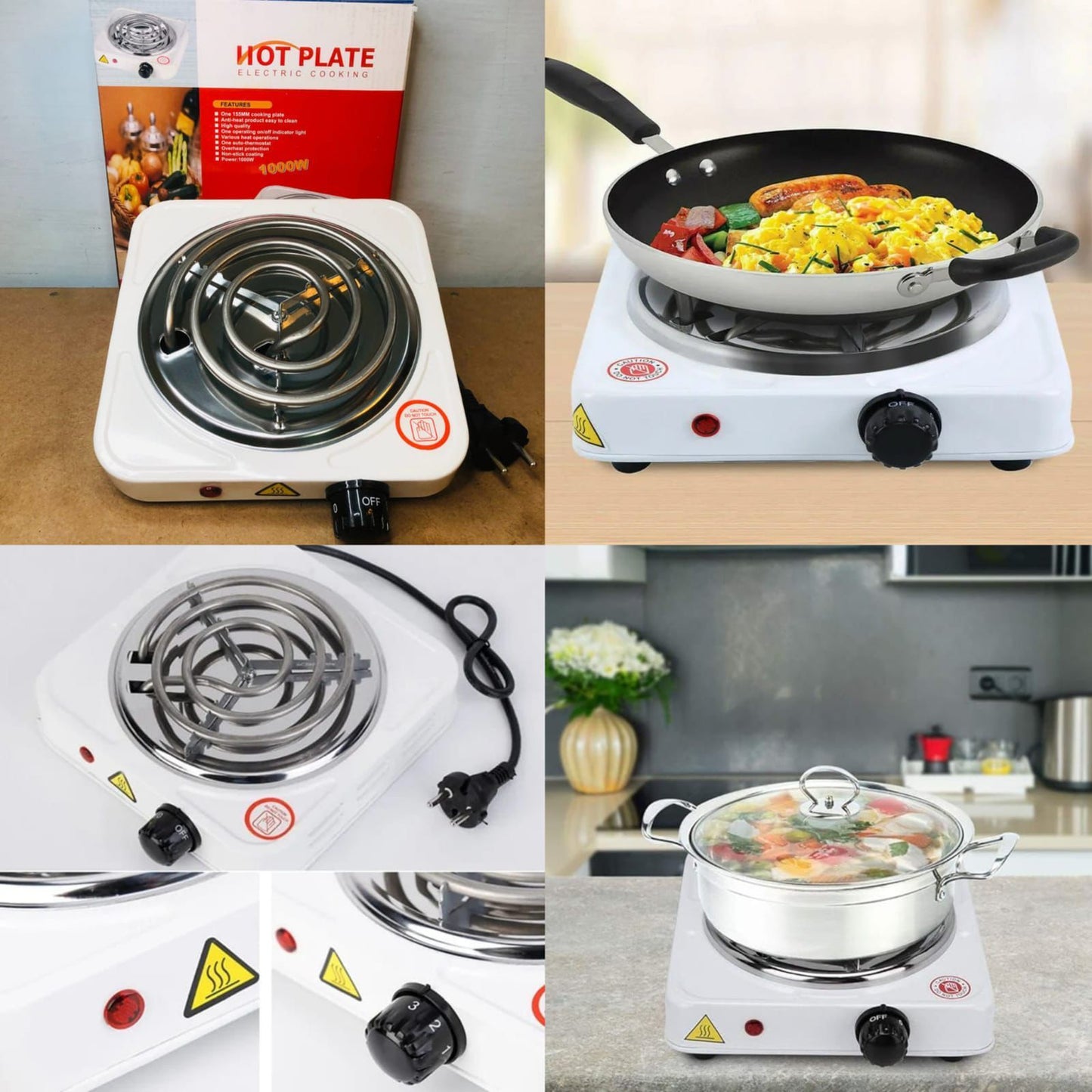Hot Plate Electric Stove For Cooking | Electric Hot Plate Stove | Electric Cooker | Electric Coil Cooking Stove | Electric Stove For Cooking – Electric Cholha