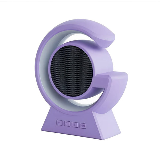 Bx-39 Mini G Wireless Speaker With Rgb Light & Wireless Charging – 5.3 Speaker & Bedside Lamp