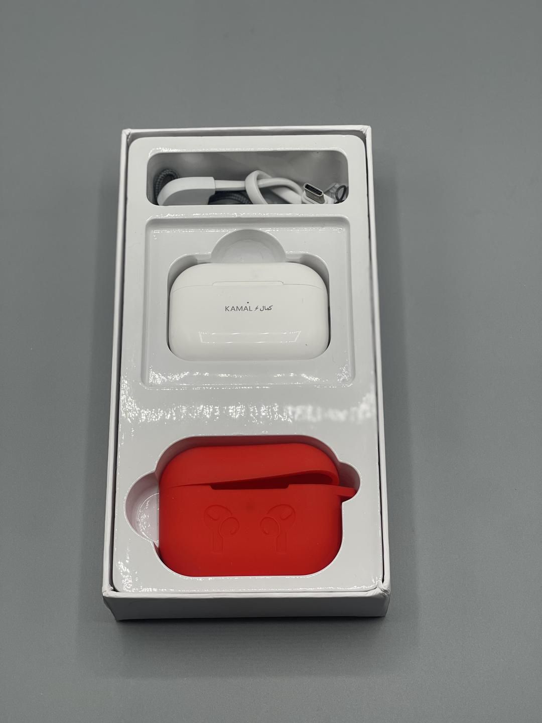 Kamal Airpods Pro 2 With Anc, Free Lanyard & Free Silicone Case