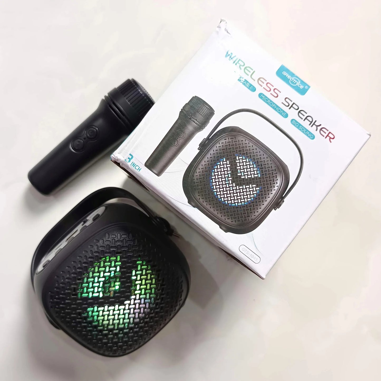 Greatnice Wireless Speaker Portable Microphone