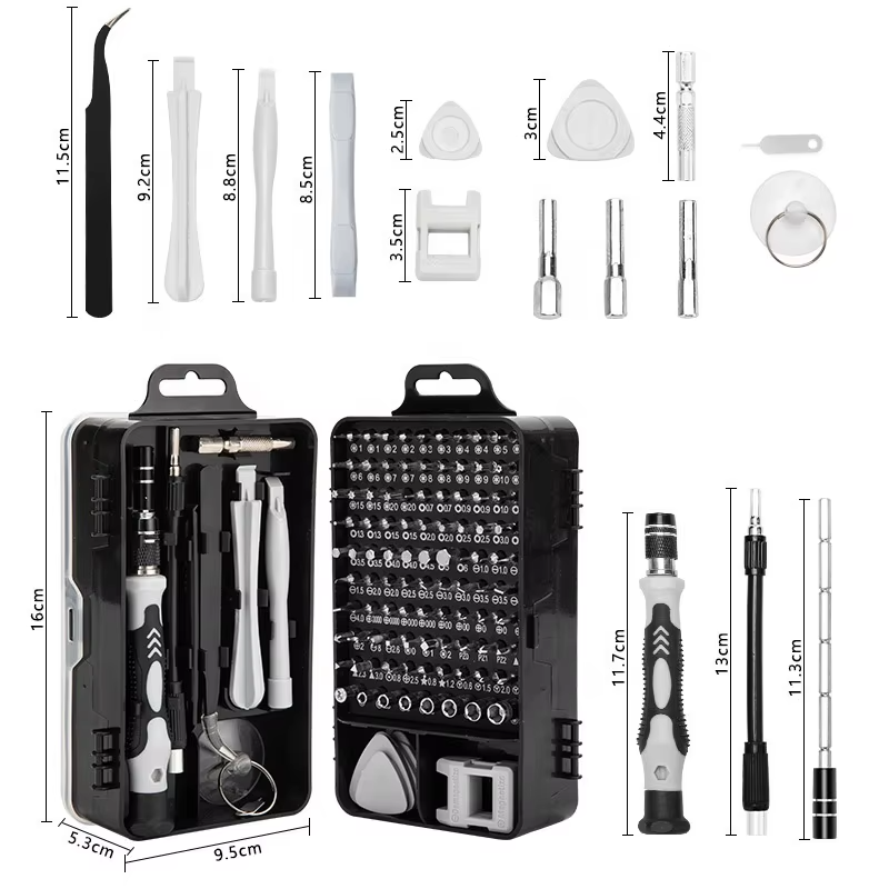 115-in-1 Precision Magnetic Screwdriver Set