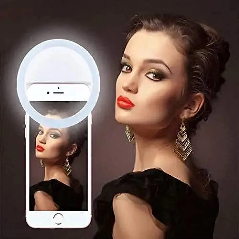 Portable Led Ring Selfie Light for Smartphones