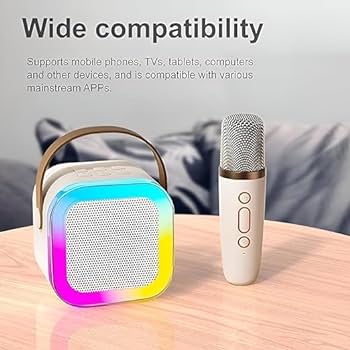 K12 Wireless Speaker With Double Mic (random color)