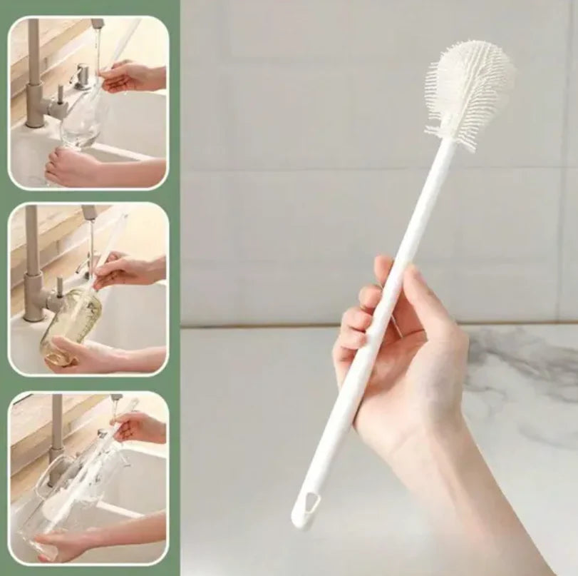 Multifunctional Silicone Bottle Brush