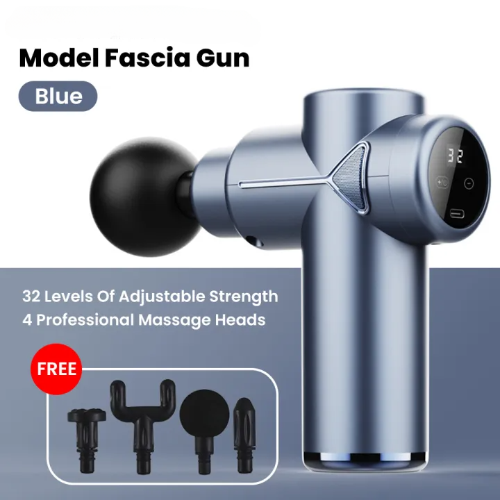 4 In 1 Multi-Function Massage Gun (random color)