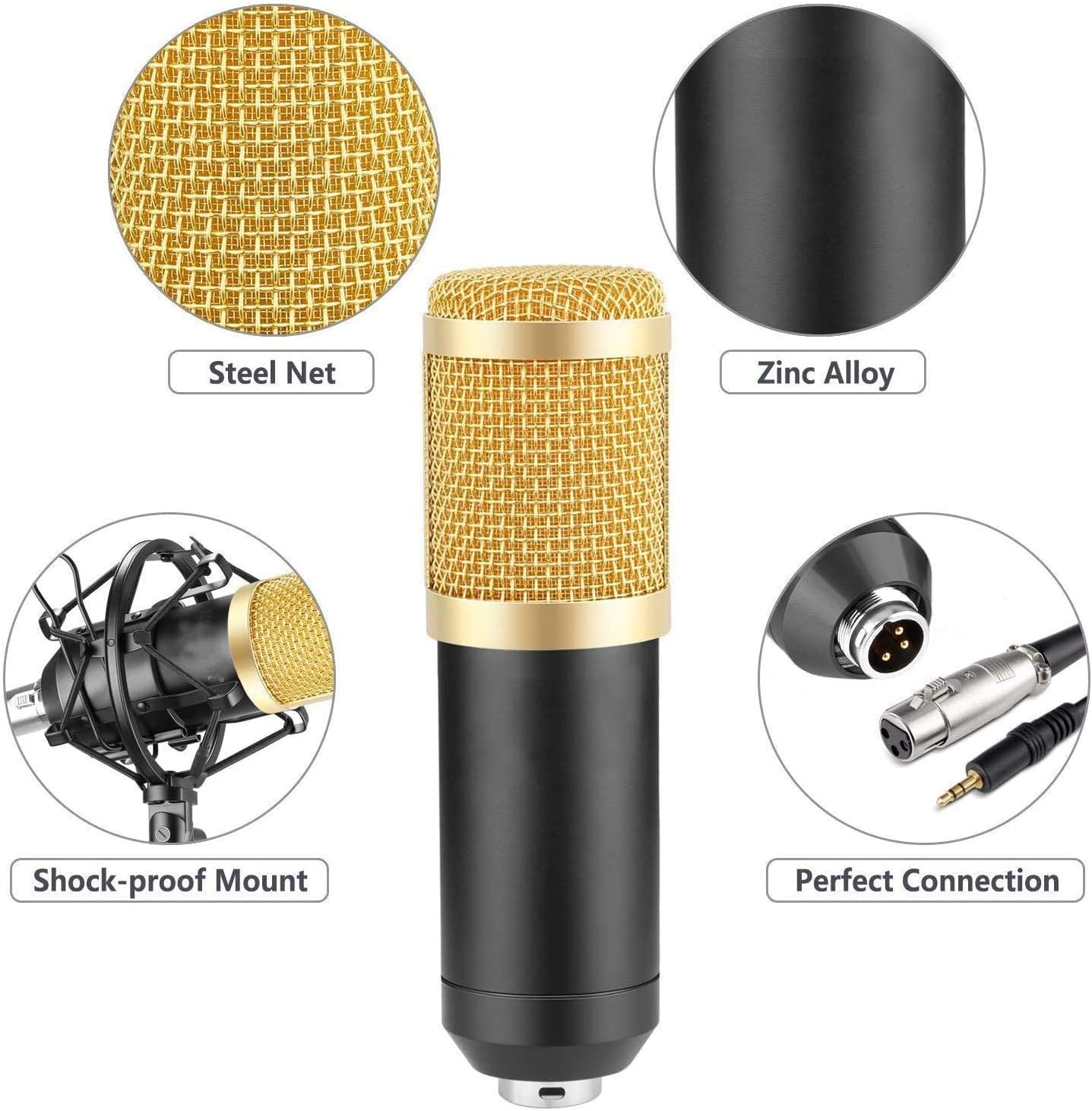 Professional Condenser Microphone - Kit
