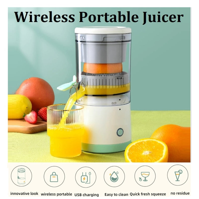 Portable Electric Citrus Juicer - Rechargeable