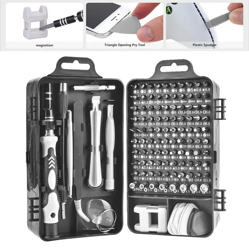 115-in-1 Precision Magnetic Screwdriver Set