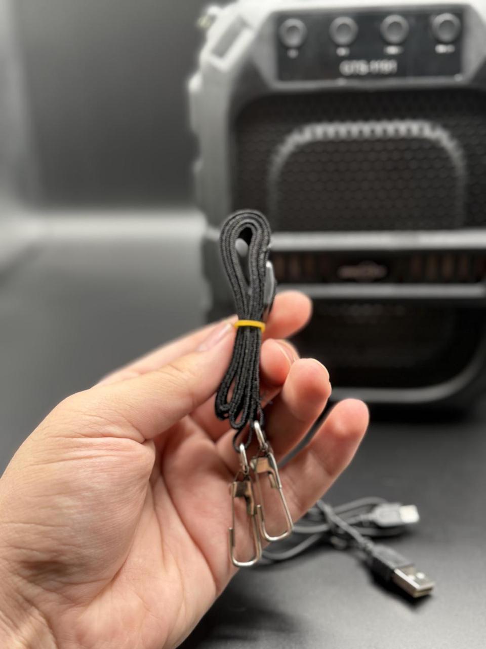 Gts-1191 10w Wireless Portable Bluetooth Speaker With 6.5″ Subwooferm - 1200mah Battery