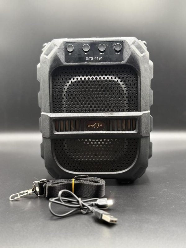 Gts-1191 10w Wireless Portable Bluetooth Speaker With 6.5″ Subwooferm - 1200mah Battery