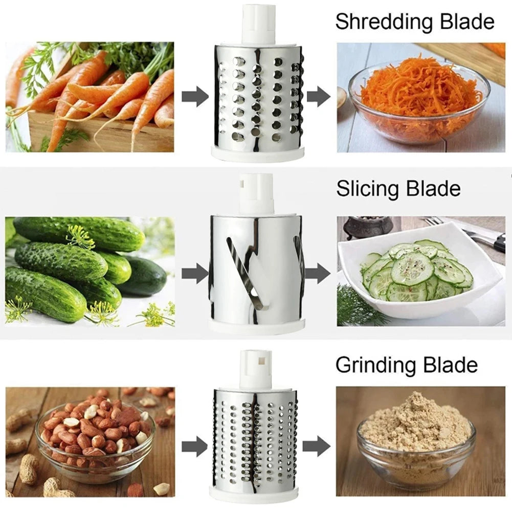 Tabletop Drum Grater