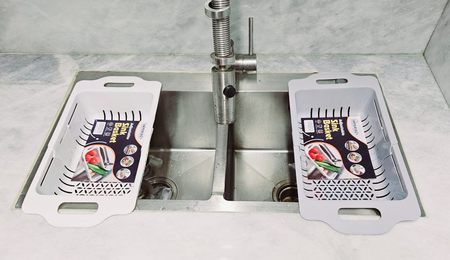 Kitchen Plastic Dish Drainer And Drying Rack Sink Basket