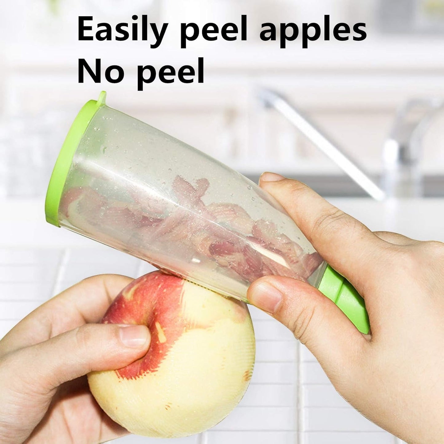 Stainless Steel Multifunctional Vegetable Fruit Peeler With Storage Box (Random Color)