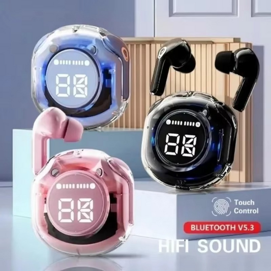 Air39 Wireless Earbuds | Bluetooth 5.3 | Led Display – Random Color