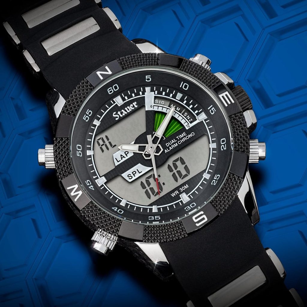 Besnew Original Digital Quartz Watch - Men's