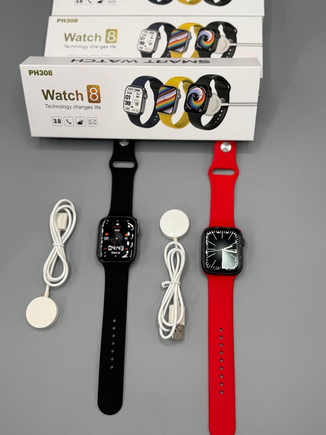 Ph308 Smartwatch Series 8 With Sports Mode - with Box (random color)