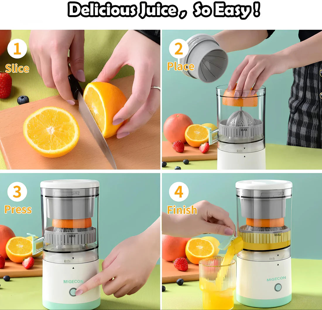 Portable Electric Citrus Juicer - Rechargeable
