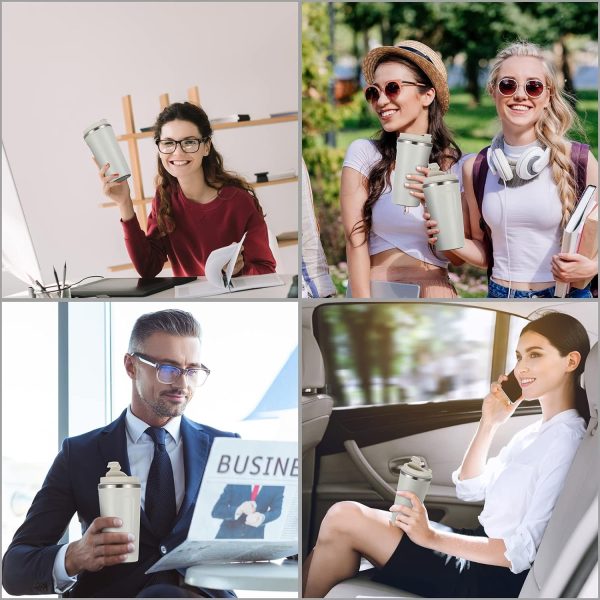 Deal Pack Of 2 – Vacuum Tea & Coffee Mug (510 Ml) & Ear Wax Cleaner Kit (random Color)