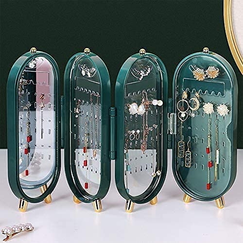 Folding Jewelry Box - With Mirror