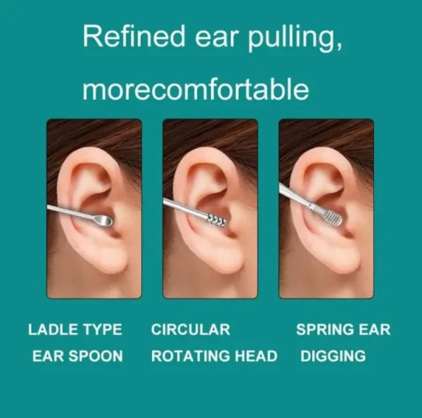 Deal Pack Of 2 – Vacuum Tea & Coffee Mug (510 Ml) & Ear Wax Cleaner Kit (random Color)