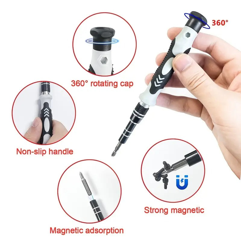 115-in-1 Precision Magnetic Screwdriver Set
