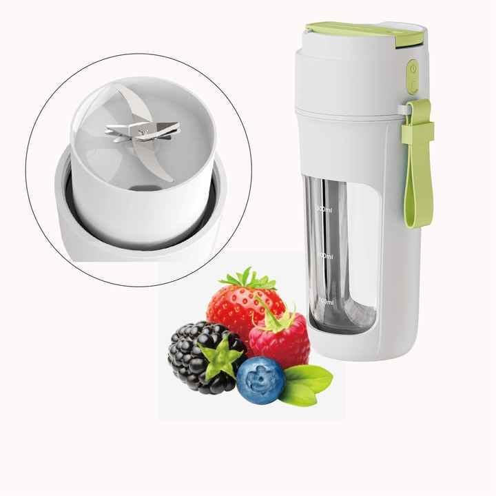 Usb Rechargeable Juicer Blender - 8 Blades - 350 Ml (random color)