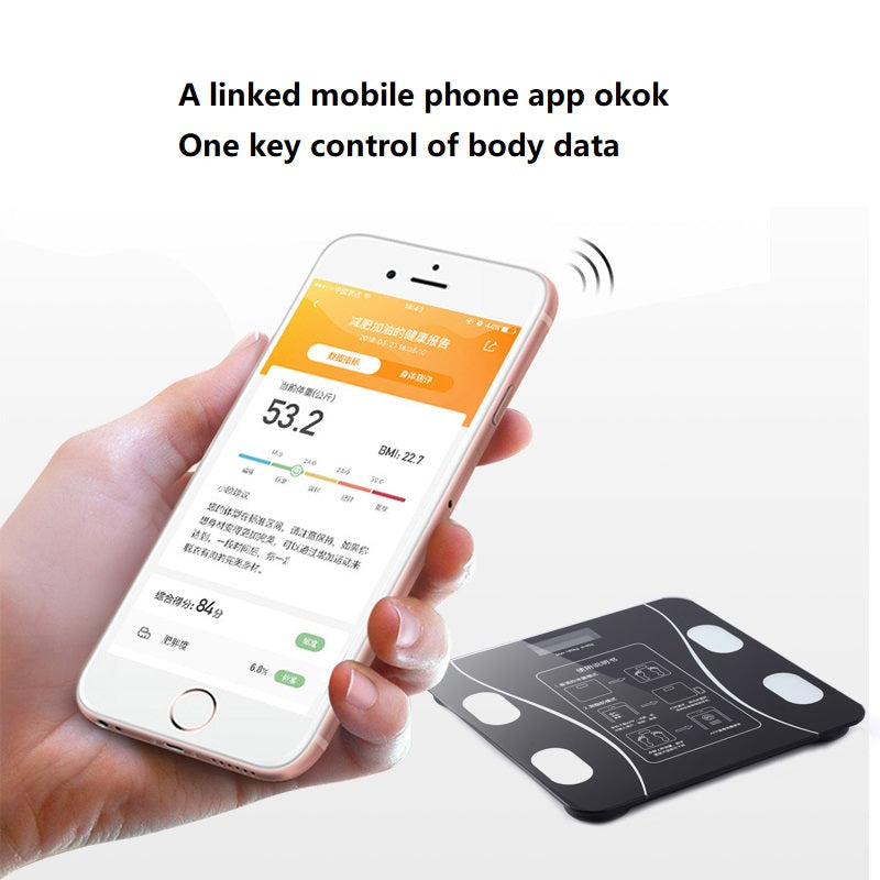 Smart Wireless Bluetooth Digital Weight Scale