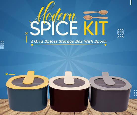 4 In 1 Modern – Spice Jar (random Color)