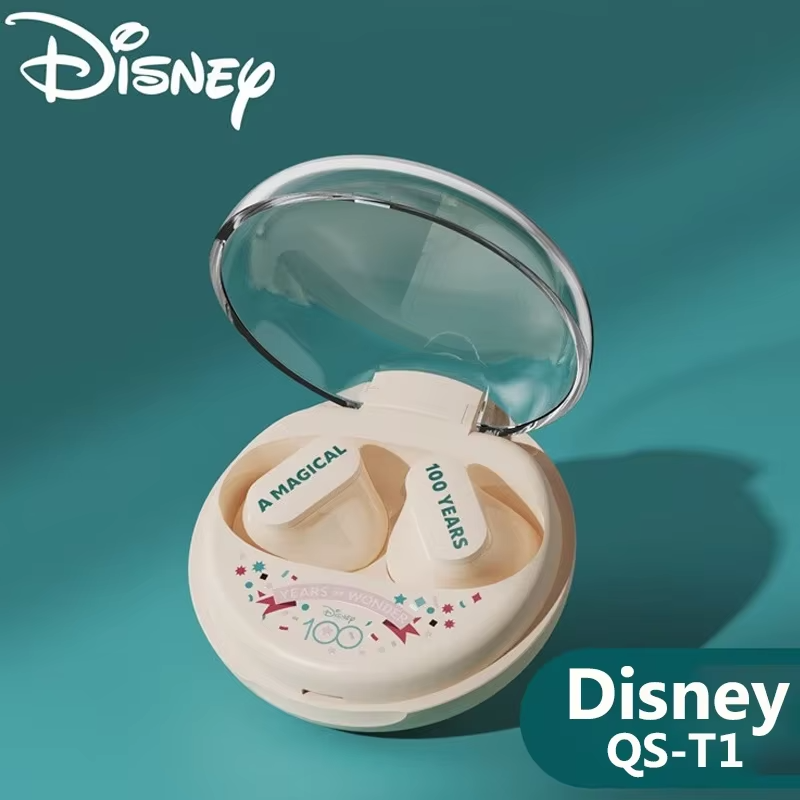 Disney Qs-t1 Earphone Bluetooth 5.3 Wireless Headphones (random color)
