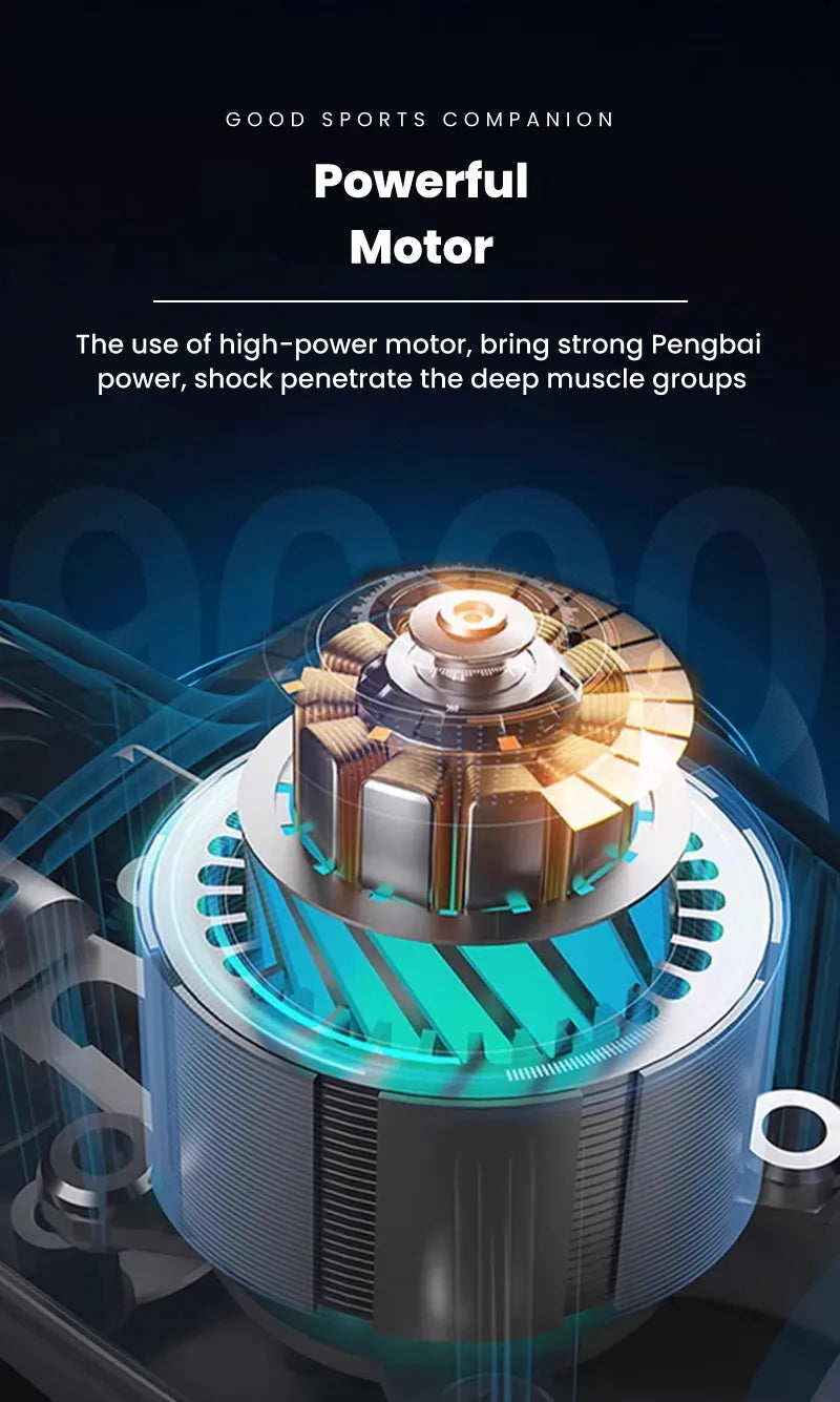 4 In 1 Multi-Function Massage Gun (random color)