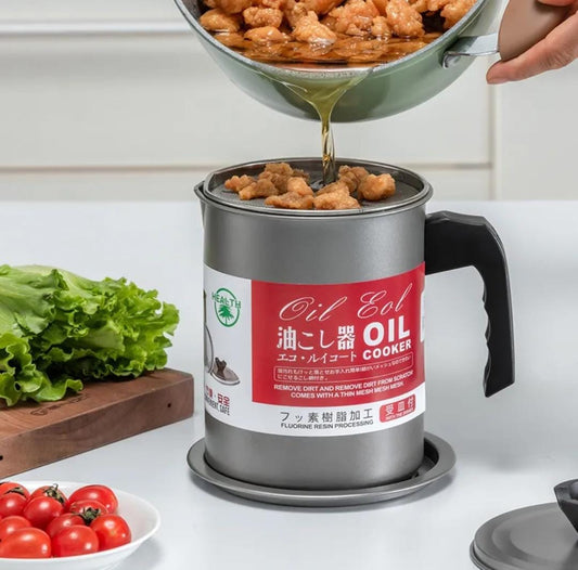 Fryer Oil Filter Pot Carbon Steel