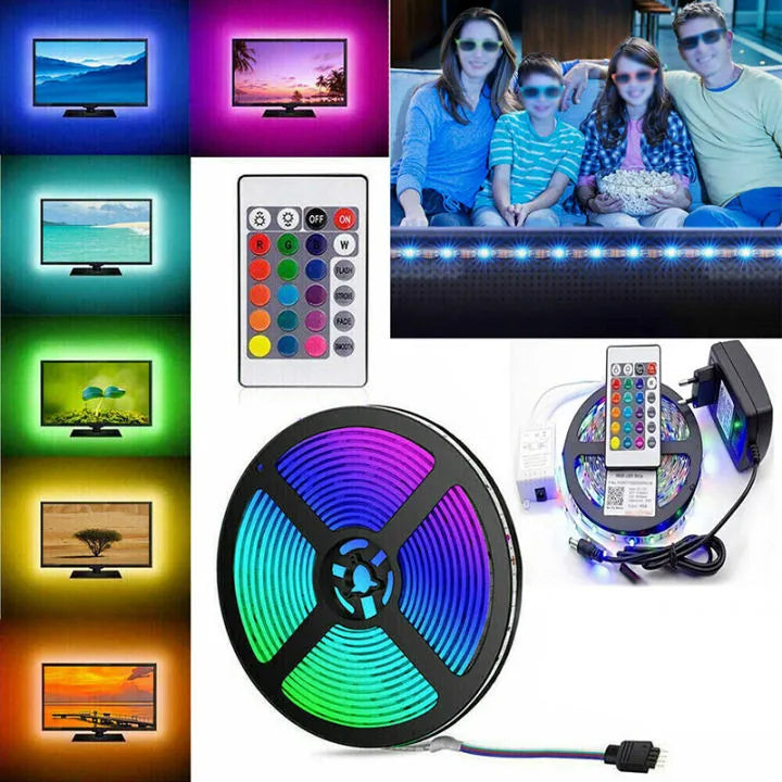 Rgb Led Strip Lights 5m Wifi Smart Led Light Strip – 5 M