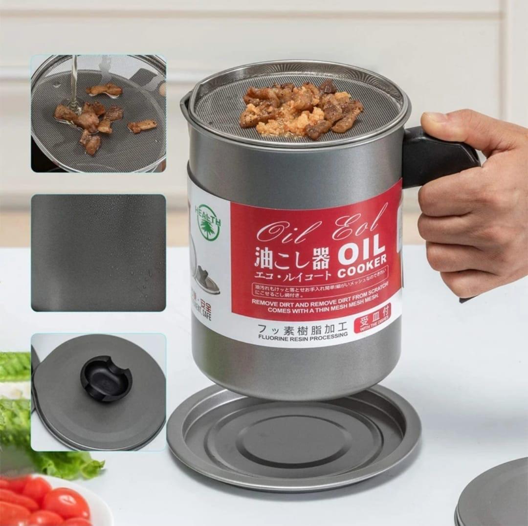 Fryer Oil Filter Pot Carbon Steel