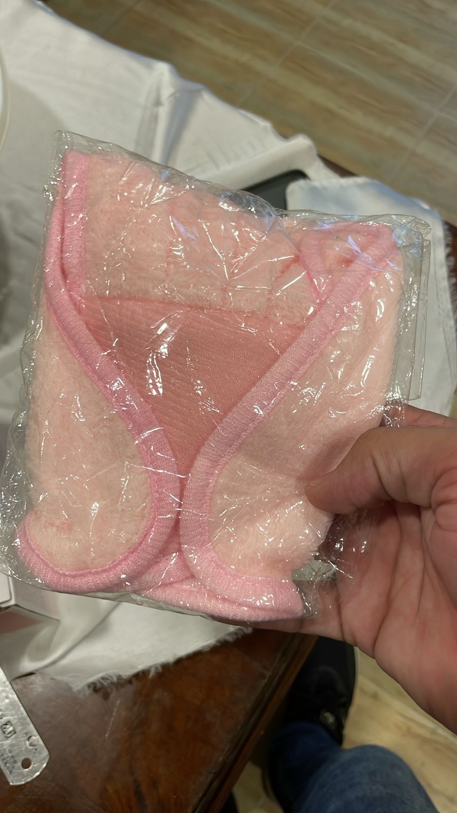 Microfiber Hanging Kitchen Towel (pink)