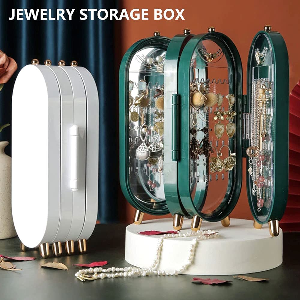 Folding Jewelry Box - With Mirror