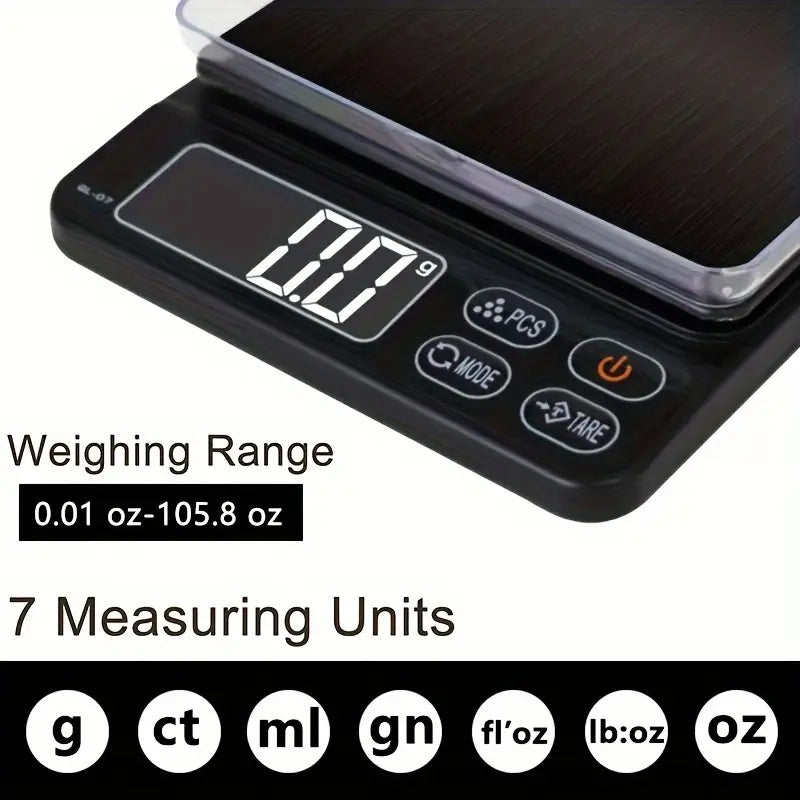 Precise Escort Digital Kitchen Scale With Lcd Display – Gl-01