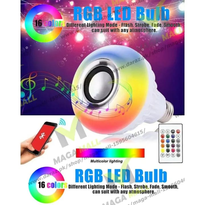 LED Bulb With Speaker