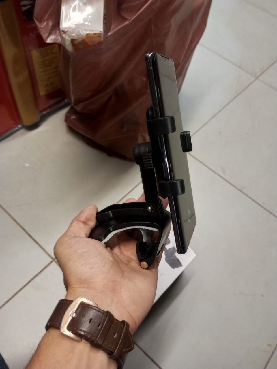 Car Smart Phone Holder – 360 Free Spin (Foldable)