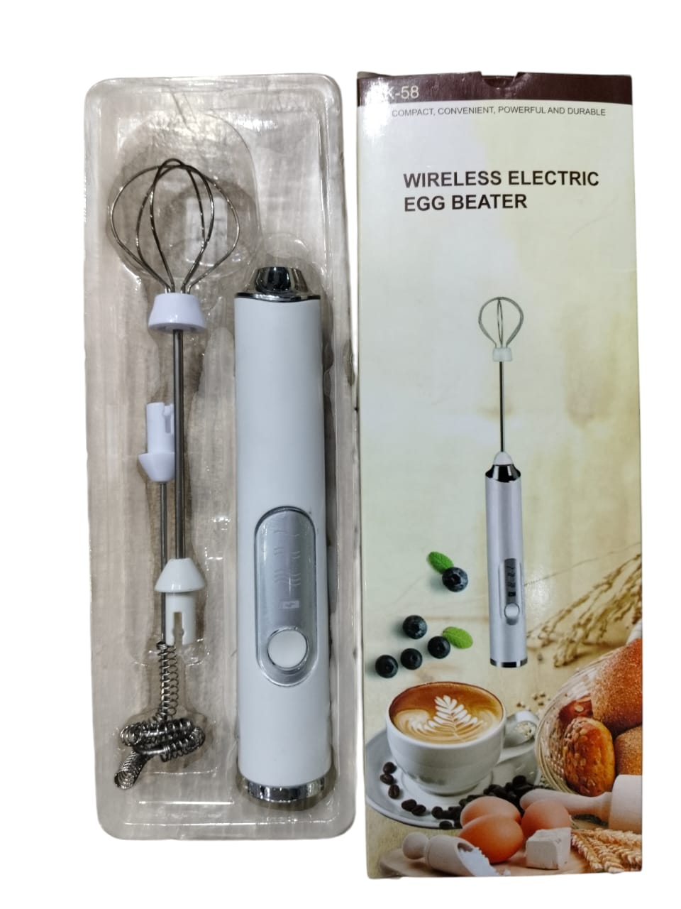 Rechargeable Coffee Mixer & Egg Beater